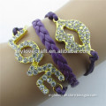 MYLOVE 2 designs crystal love bracelet couple jewelry wholesale heart key MLZ015
